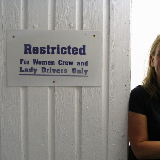 Restricted: For Women Crew and Lady Drivers Only